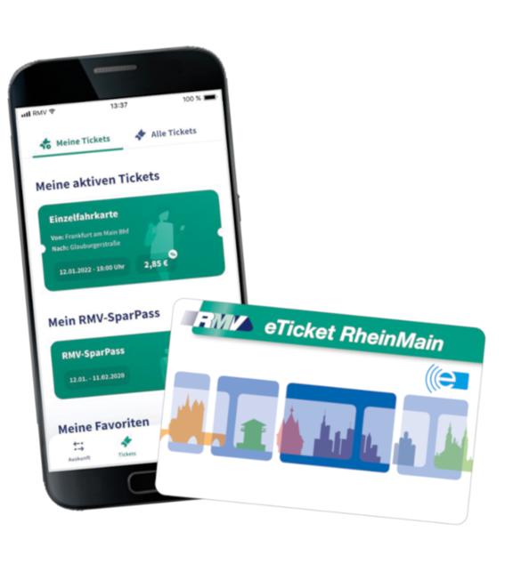 RMV-Spar-Pass als eTicket und HandyTicket